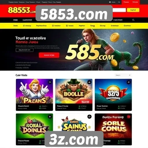 Evolução da popularidade do 5853.com na comunidade de jogos