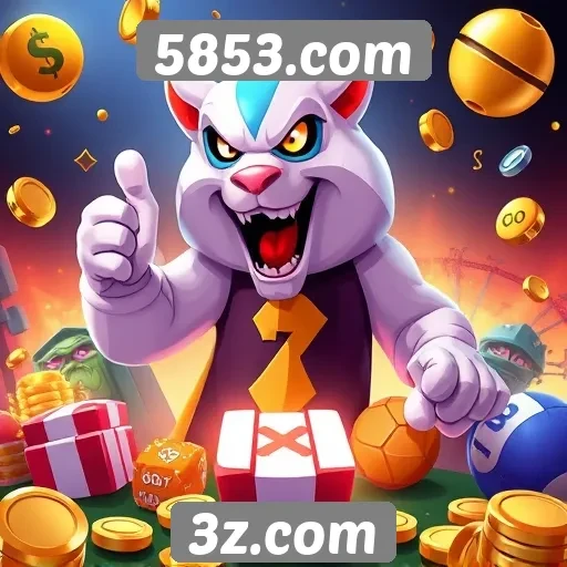 A variedade de jogos disponíveis em 5853.com