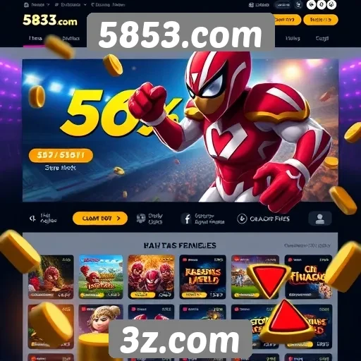 O impacto do design do site 5853.com na jogabilidade