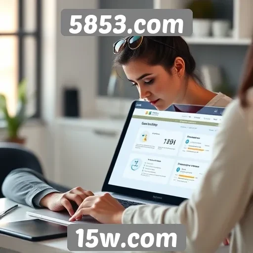 Análise das funcionalidades do site 5853.com